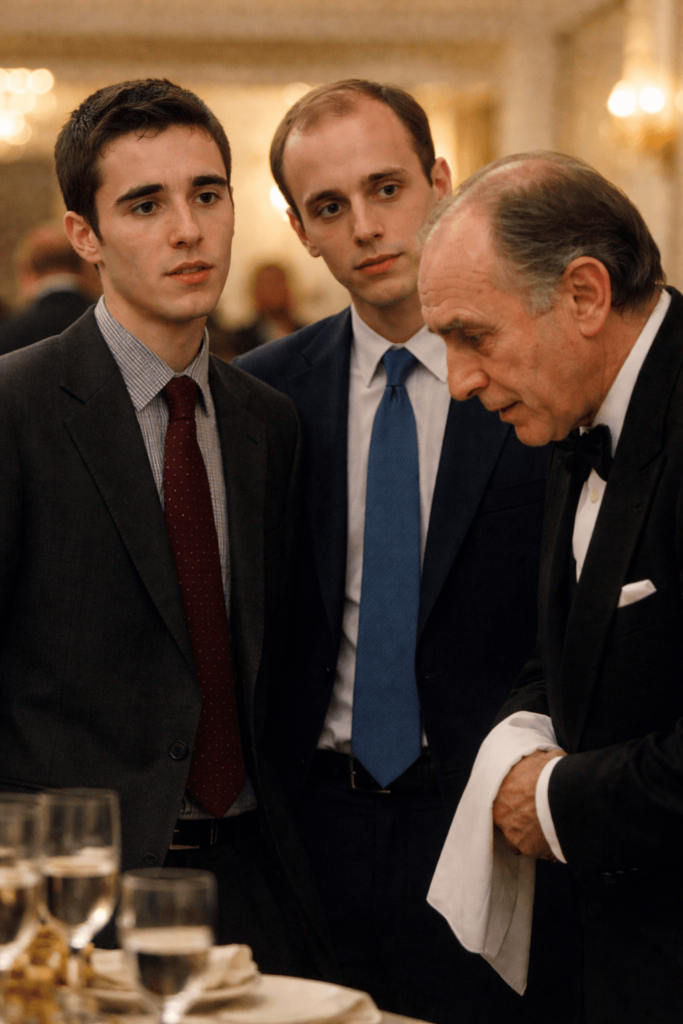 L'anziano cameriere di Paolo marati